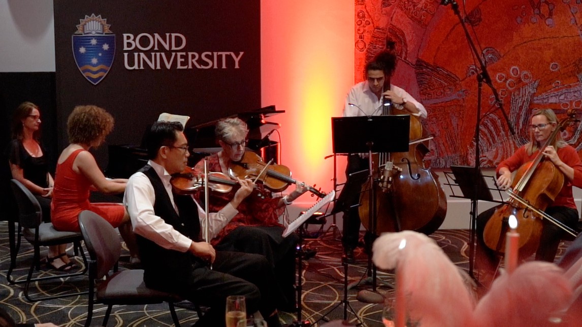 Video Gold Coast Chamber Orchestra at the University Club Bond